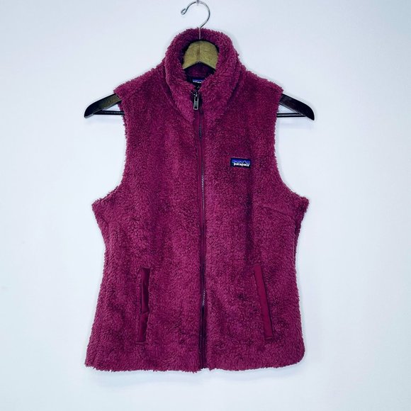 Patagonia Jackets & Blazers - PATAGONIA Dark Purple Fleece Sleeveless Vest Size S